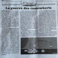 REVUE DE PRESSE NORMANDE au 8 mars 2024: La guerre du camembert reprend...