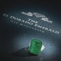 The El Dorado Emerald, a highly-important emerald-cut Colombian emerald weighing 36.53 carats