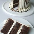 Layer cake chocolat vanille