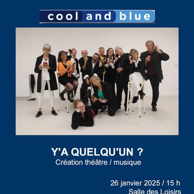 Concert Cool and Blue 26 janvier