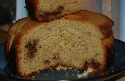 Brioche aux pépites de chocolat et zest d'orange sans gluten ni produits laitiers