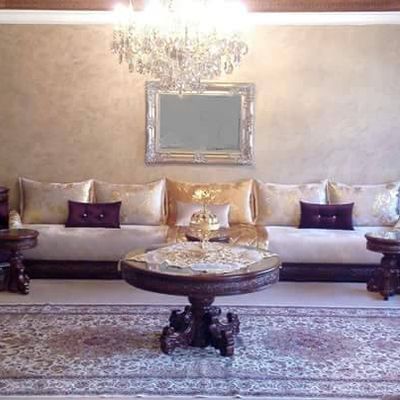 Décoration marocaine: Salon moderne 2019