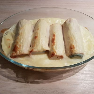 COURGETTES AU JAMBON