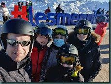 2022 Janvier : Ski aux Ménuires