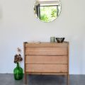 COMMODE VINTAGE BOIS BRUT