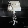 Une lampe mosaïquée