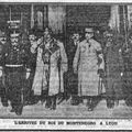 Les cousins - démographie à Charroux - Arrestation à Chatillon (Vienne) - le Roi de Montenegro