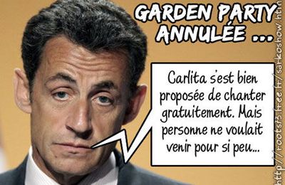 Garden Party annulée...