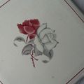 Dessous de plat Rose blanche
