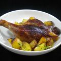 Cuisses de canard au four et ses pommes de terre fondantes