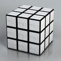 Rubik's cube braille