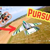 PURSUIT ! GEPRC CineLog 30 v3 Quad chases NEW FlyCat v2 EDF Jet