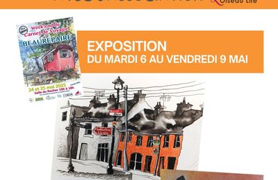 TRES BELLE EXPOSITION QUI A COMMENCE AUJOURD'HUI !