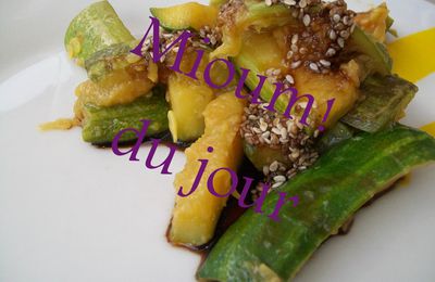 Courgettes japonaises