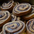 Biscuits roulés aux noisettes