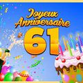 Anniversaire...