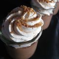 Mousse au chocolat et chantilly Spéculoos