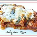 Aubergines pizza 