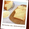 Brioche au mascarpone (sans beurre) et 11 bougies