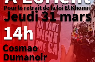 MANIFESTONS LE 31 MARS