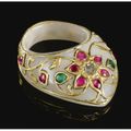 Mughal gem-set gold and jade objects and jewelry, India, 17th,18th & 19th century