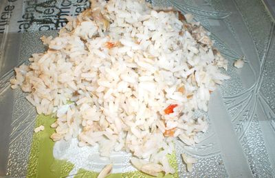 Salade de riz aux maquereaux