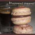 Macarons cappuccino : chocolat au lait et café