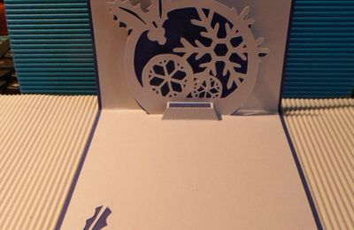 Carte en kirigami