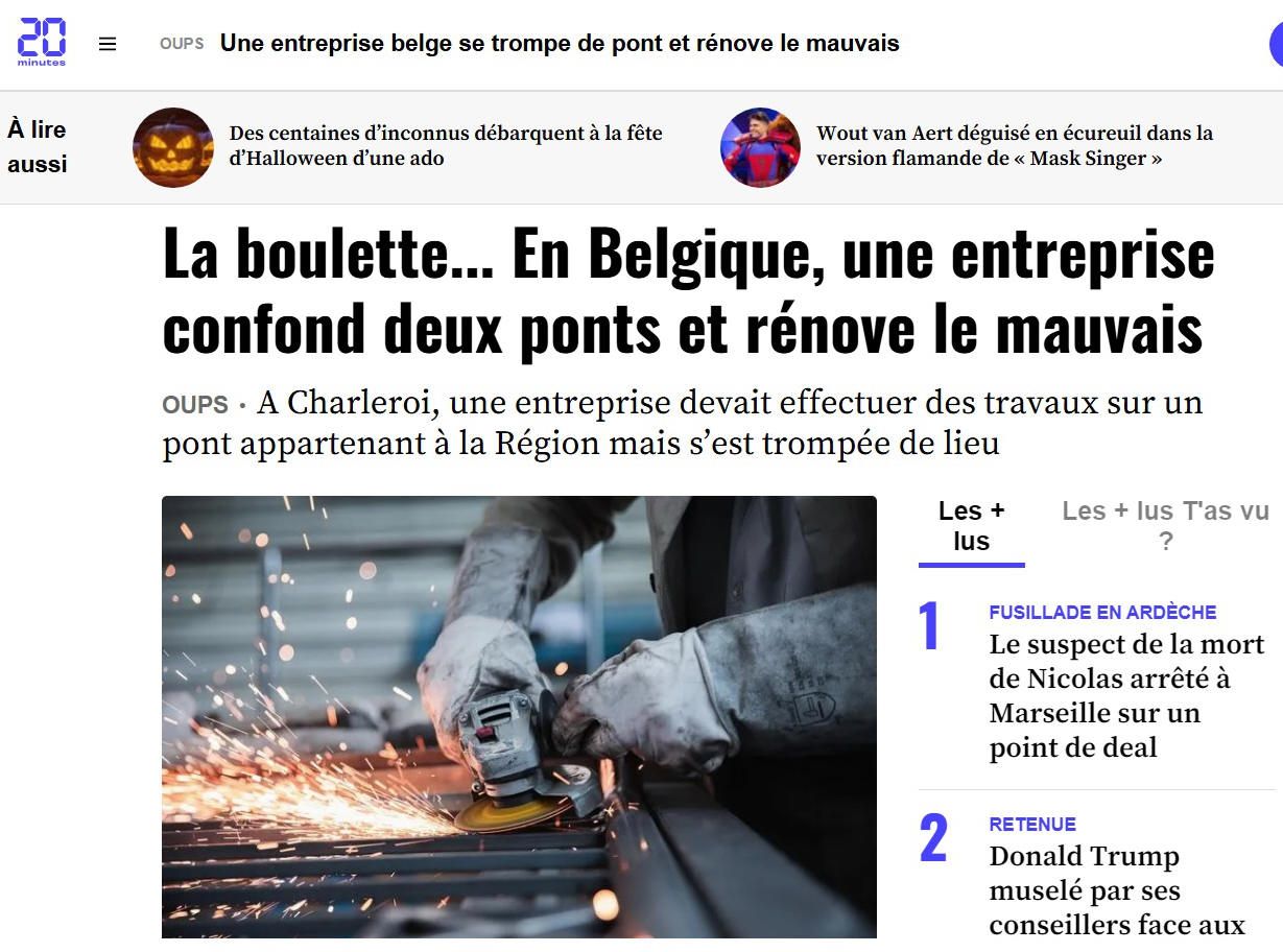 Un pont trop loin