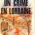 Un crime en Lorraine