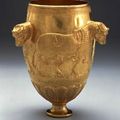 Gold cups from Marlik, Northern Iran, ca. 1000 BC