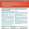 Les cas de tuberculose déclarés en France en 2009 - BEH 22-2011