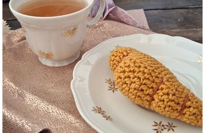 Un croissant au crochet