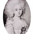 PARIS (75) BEX (SUISSE) FERVAQUES (14) - DELPHINE DE SABRAN, BELLE-FILLE DU GÉNÉRAL DE CUSTINE (1770 - 1826)