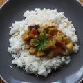 Korma aux aubergines