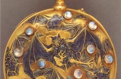 Pocket watch by Rene Lalique.