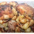 Cuisses de dinde et petites pommes de terre (Airfryer)