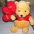 Peluche Winnie 3COeurs 'I LOVE YOU'