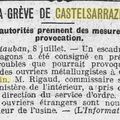 La grève de 1914 à Castelsarrasin et Raoul Verfeuil