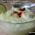 PUREE DE POMMES DE TERRE ET COURGETTES