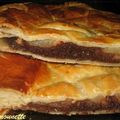 Galette choco amande poire 