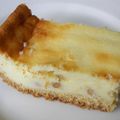 Gâteau au fromage blanc aux raisins secs