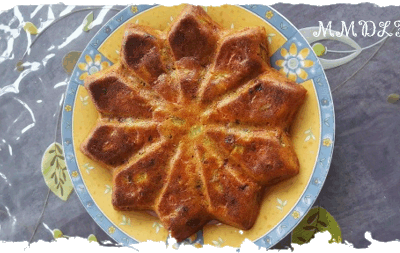 L'Invisible aux courgettes, chorizo et poivron