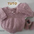 Boutique Tricot bébé modèles layette bb tricotés main et Tutoriels ou Patron en PDF à télécharger 