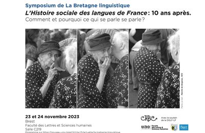 Un symposium à Brest pour les dix ans de l’Histoire sociale des langues de France 
