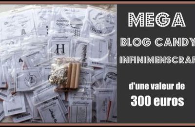 un Méga Blog Candy: Infiniment scrap