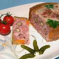 Terrine de lapin aux noisettes