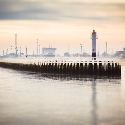 Entrée du port d'Oostende