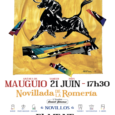 Présentation des novillos de la Romeria de Mauguio