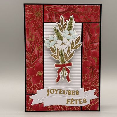 Tradition de Noël : rouge et or